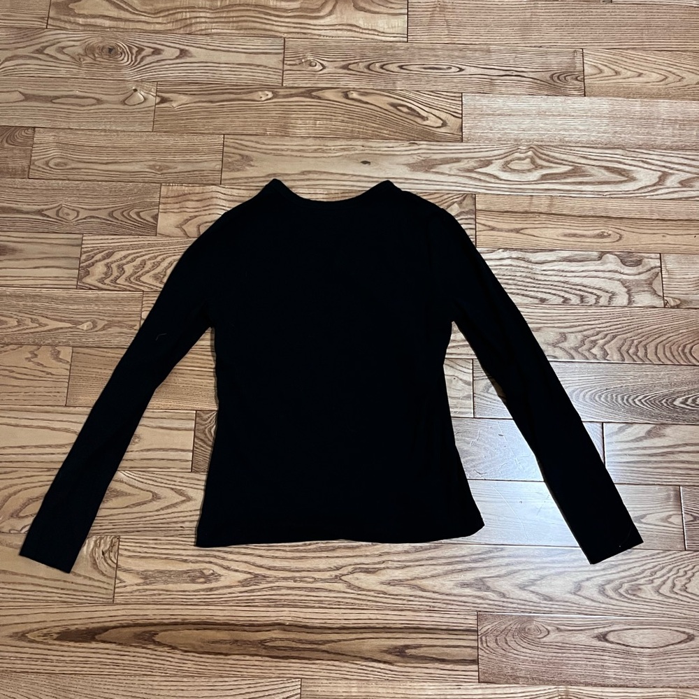 Banana Republic Classic Black Long Sleeve Tee